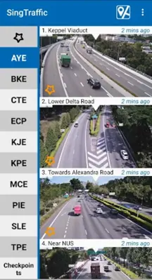 SingTraffic SG Traffic Cam android App screenshot 1